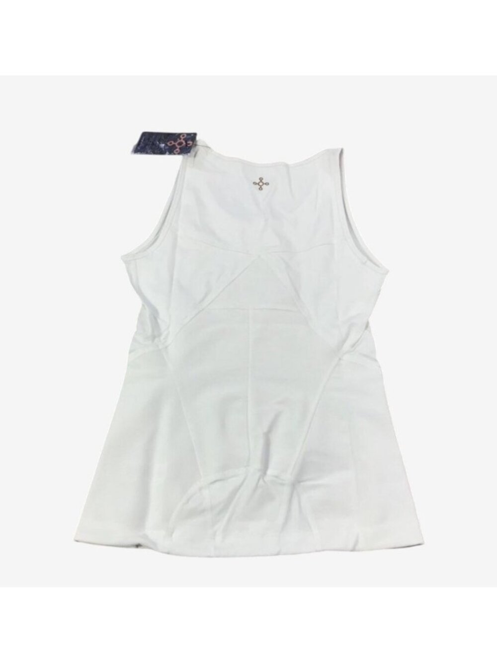 Tommie Copper Womens Lower Back Support Tank White XL Copper-Infused